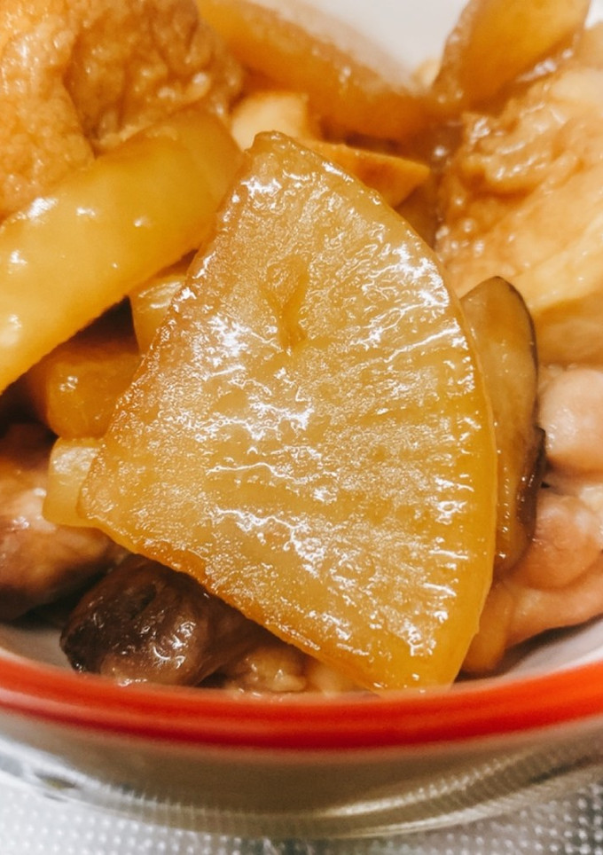 ほっこり美味しい大根と鶏肉の煮物 簡単-レシピのメイン写真