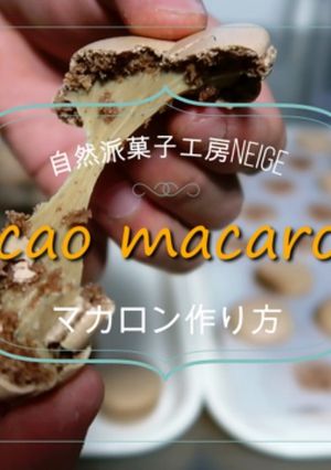 無添加ココアのマカロン♪-レシピのメイン写真