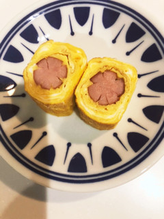 お花ウインナーのたまごやき-レシピのメイン写真