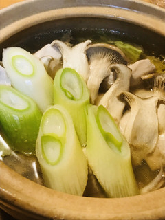 鶏肉とエリンギ&長ネギのシンプル鍋-レシピのメイン写真