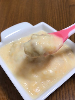 【離乳食中期】バナナとジャガのポタージュ-レシピのメイン写真