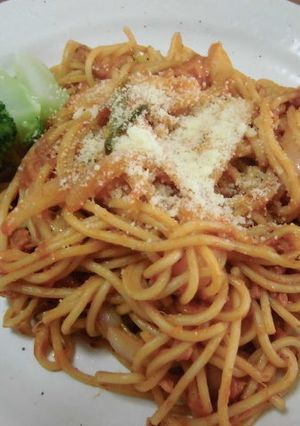 ツナ缶と焼きそば麺でナポリタン風-レシピのメイン写真
