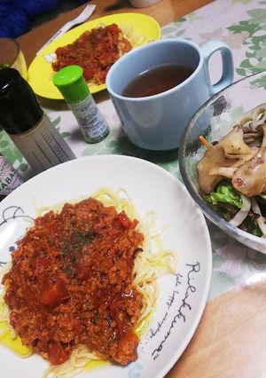 リメイクcookingミートソースパスタ-レシピのメイン写真
