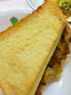 【学校給食】照り焼きホットサンド-レシピのメイン写真