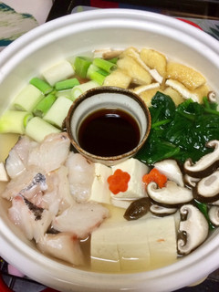 タラと豆腐なべ 暖かいツユで-レシピのメイン写真