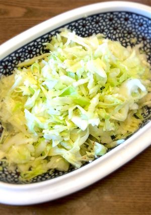 ごま油香るしんなりキャベツサラダ-レシピのメイン写真