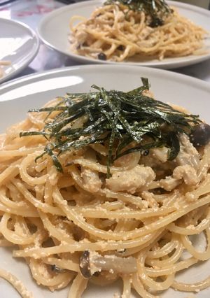 我が家のガーリックたらこパスタ-レシピのメイン写真