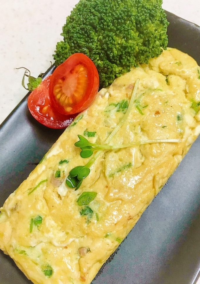 糖尿病旦那に作る美味しい野菜だし巻き卵-レシピのメイン写真