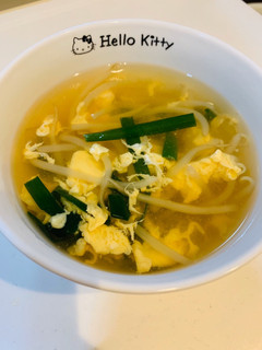 簡単!塩醤油のニラ玉スープ-レシピのメイン写真