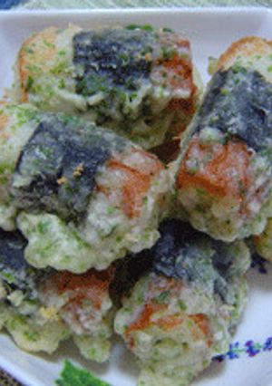ノリ海苔チーズの磯辺揚げ-レシピのメイン写真