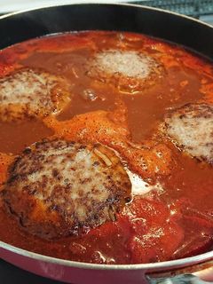 柔らかジューシー煮込みハンバーグ-レシピのメイン写真