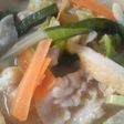 小松菜のさっぱり豚汁♪すぐ出来ます。