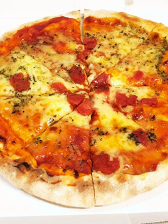 pizza(オーブンで焼くのをグリルで)-レシピのメイン写真
