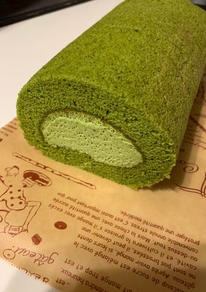 抹茶のシフォンロール-レシピのメイン写真
