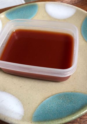 離乳食中期トマトゼリー-レシピのメイン写真
