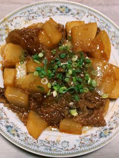 大根と豚肉の時短炒め物-レシピのメイン写真