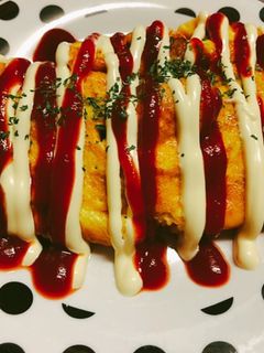 レンジde納豆オムレツ-レシピのメイン写真