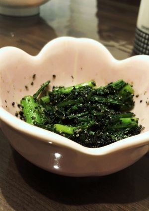 春菊の胡麻和え-レシピのメイン写真
