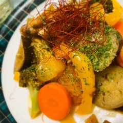 アフリカごはん【鶏肉と野菜のレモン風味】-レシピのメイン写真
