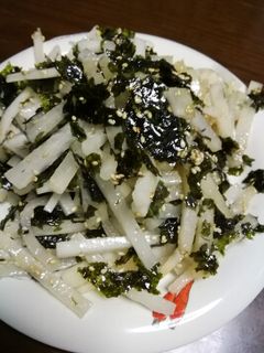 韓国海苔味の大根サラダ-レシピのメイン写真