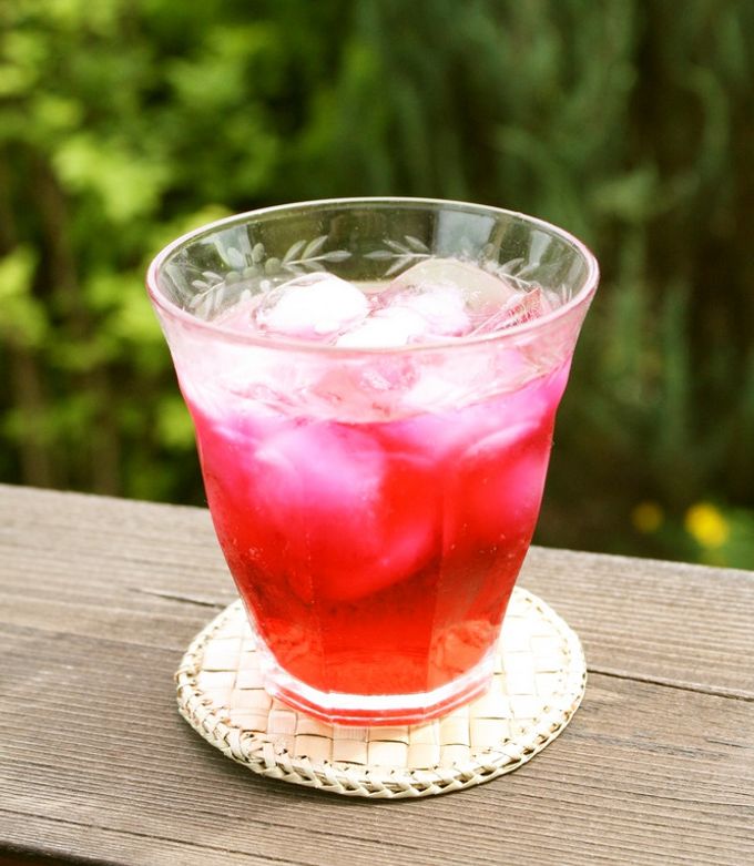 【さきページ】赤紫蘇どっさり♪ さきページ】赤紫蘇どっさり♪ 赤紫蘇ドリンク （180ml×10本入り