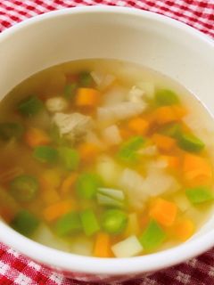 離乳食 肉じゃが風スープ-レシピのメイン写真