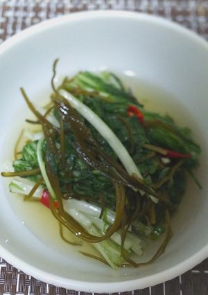 水菜の浅漬け♪♪-レシピのメイン写真