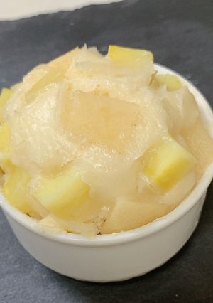 離乳食　りんごとさつまいもの蒸しパン-レシピのメイン写真