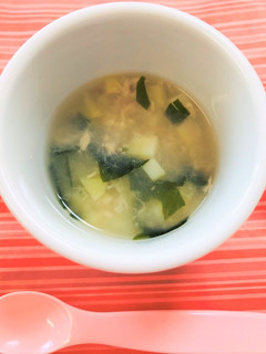 ツナとじゃがいものわかめスープ-レシピのメイン写真