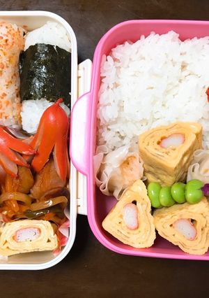長男＆旦那弁当-レシピのメイン写真