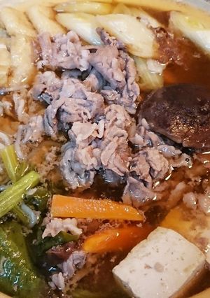 生姜でほっかほっか✨すき焼き鍋-レシピのメイン写真
