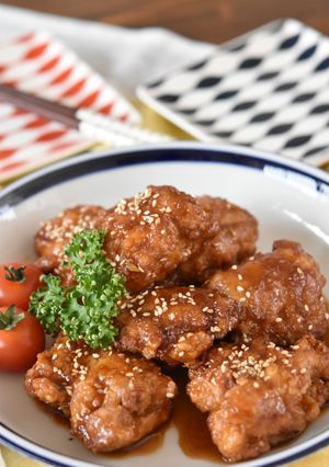 家庭料理の定番♪鶏のからあげ甘酢だれ-レシピのメイン写真