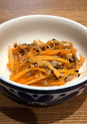 人参とツナの胡麻和え-レシピのメイン写真