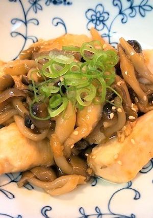 鶏むね肉のごま炒め-レシピのメイン写真