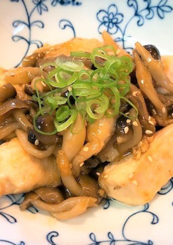鶏むね肉のごま炒め-レシピのメイン写真