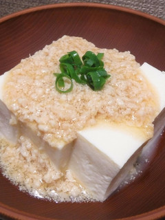 豆腐とひき肉の和風餡かけ-レシピのメイン写真