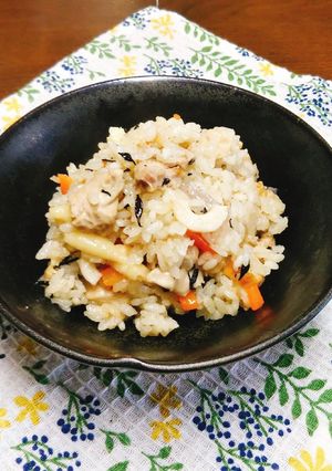 鶏ご飯-レシピのメイン写真