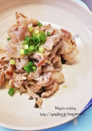 豚ばら肉のさっぱりレモン炒め-レシピのメイン写真