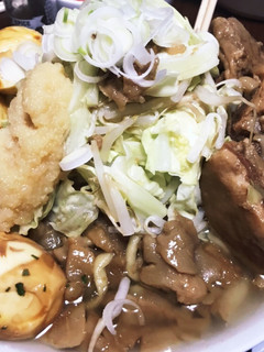 ラーメン二郎風 背脂 味玉 角煮ラーメン-レシピのメイン写真