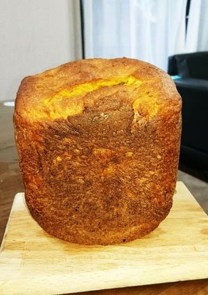 全粒粉とかぼちゃの食パン-レシピのメイン写真