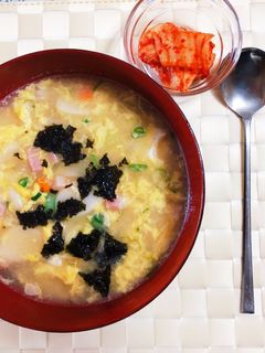 韓国トックスープ-レシピのメイン写真