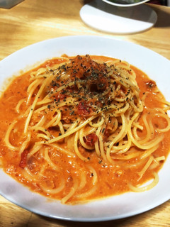 カニのトマトクリームパスタ-レシピのメイン写真