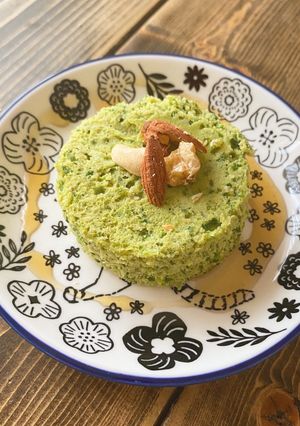 簡単★ベビーケールのおからスポンジケーキ-レシピのメイン写真