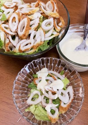 レタスサラダ-レシピのメイン写真