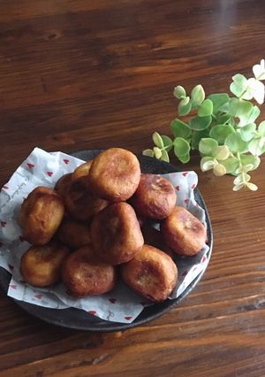 長男の得意料理♡焼き揚げスイートポテト-レシピのメイン写真