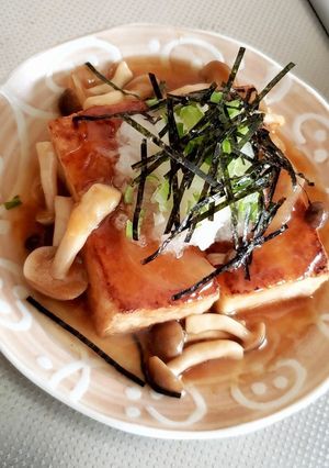 簡単!生姜の揚げ出し豆腐☆-レシピのメイン写真