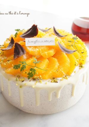 紅茶スポンジ(紅茶のショートケーキ)-レシピのメイン写真