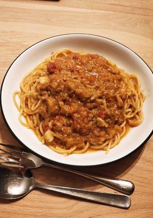 まるごとにんにく！ツナトマトパスタ-レシピのメイン写真