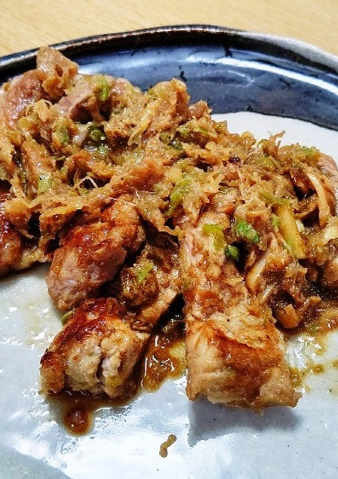 黒豚ロースの長ネギしょうが焼き。-レシピのメイン写真