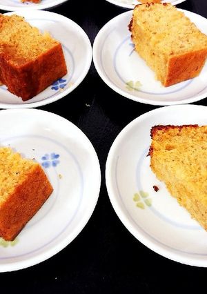 バナナキャラメルパウンドケーキ-レシピのメイン写真